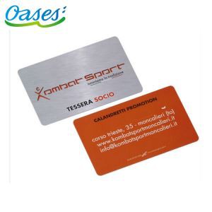 Disesuaikan kartu plastik yang dicetak para NFC Chip kartu Contactless RFID 13, 56 Mhz